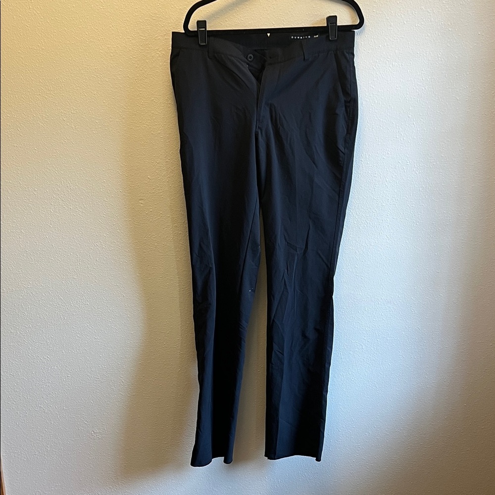 Classic Black Men's Dress Trousers